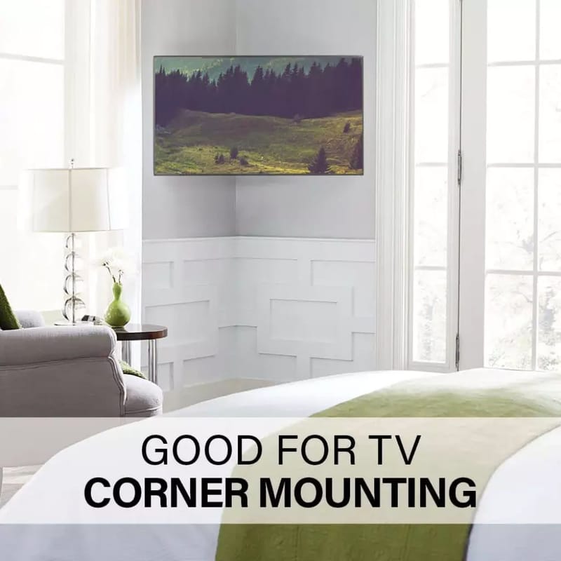 TV-Fäste Sanus 4D Max Vesa 200x200 19-43 Full Motion - Svart - Products - Möbler - TV- & Mediamöbler - Mediastativ & väggfäste - Tv-stativ & Tv-väggfäste