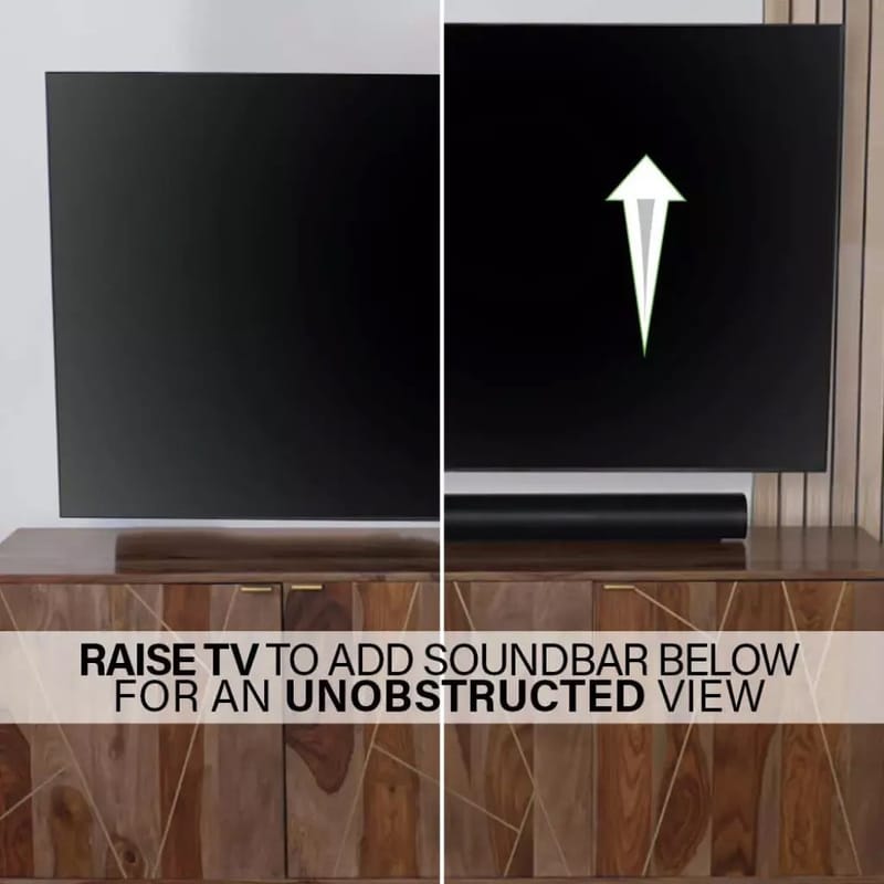 TV-Fäste Sanus 4D Max Vesa 200x200 19-43 Full Motion - Svart - Products - Möbler - TV- & Mediamöbler - Mediastativ & väggfäste - Tv-stativ & Tv-väggfäste