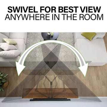 TV-Fäste Sanus 4D Max Vesa 600x400 42-90 Full Motion - Svart - Products - Möbler - TV- & Mediamöbler - Mediastativ & väggfäste - Tv-stativ & Tv-väggfäste