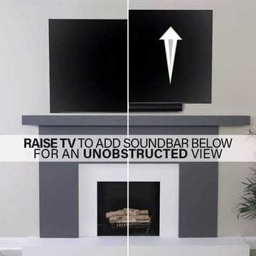 TV-Fäste Sanus 4D Max Vesa 600x400 42-90 Full Motion - Svart - Products - Möbler - TV- & Mediamöbler - Mediastativ & väggfäste - Tv-stativ & Tv-väggfäste