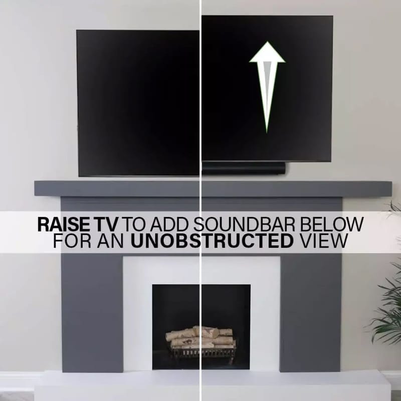 TV-Fäste Sanus 4D Max Vesa 600x400 42-90 Full Motion - Svart - Products - Möbler - TV- & Mediamöbler - Mediastativ & väggfäste - Tv-stativ & Tv-väggfäste