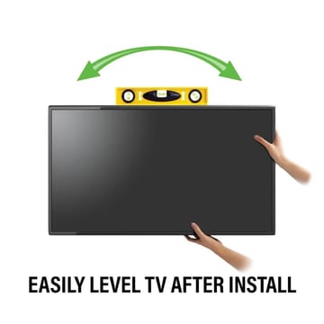 TV-Fäste Sanus Max Vesa 600x450 40-90 Full Motion - Svart - Products - Möbler - TV- & Mediamöbler - Mediastativ & väggfäste - Tv-stativ & Tv-väggfäste