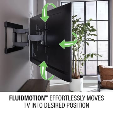 TV-Fäste Sanus Max Vesa 600x450 40-90 Full Motion - Svart - Products - Möbler - TV- & Mediamöbler - Mediastativ & väggfäste - Tv-stativ & Tv-väggfäste