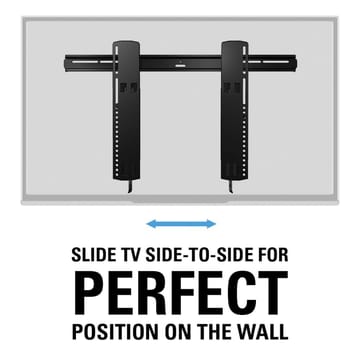 TV-Fäste Sanus Superslim 51-80 VLT16-B2 - svart - Products - Möbler - TV- & Mediamöbler - Mediastativ & väggfäste - Tv-stativ & Tv-väggfäste
