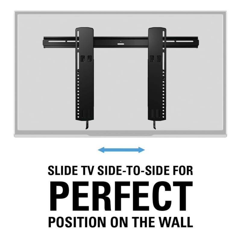 TV-Fäste Sanus Superslim 51-80 VLT16-B2 - svart - Products - Möbler - TV- & Mediamöbler - Mediastativ & väggfäste - Tv-stativ & Tv-väggfäste