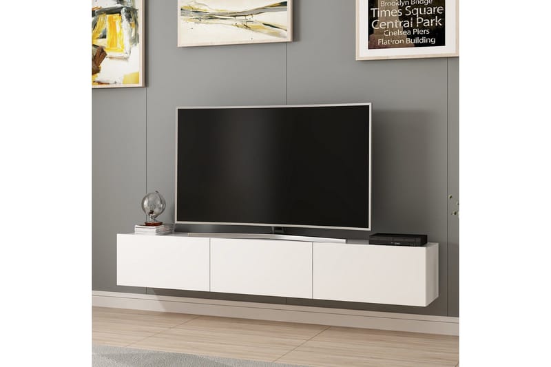 Nako Tv-bänk 180 cm - Vit - Products - Möbler - TV- & Mediam öbler - TV bänk & mediabänk