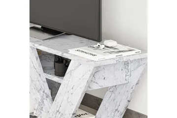 Pipralla Tv-bänk 110 cm - Vit marmor - Products - Möbler - TV- & Mediamöbler - TV bänk & mediabänk