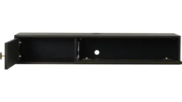 Råvika Vägghängd Tv-Bänk 133 cm - Brunlackad ek - Products - Möbler - TV- & Mediamöbler - TV bänk & mediabänk