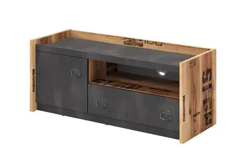 Rathmore Tv-skåp 110 cm - Grå - Products - Möbler - TV- & Mediamöbler - TV-skåp