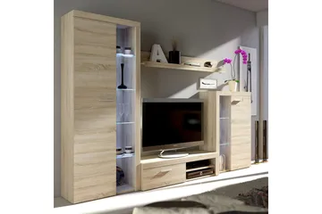 Rumba TV-möbelset - Beige/Grå - Products - Möbler - TV- & Mediamöbler - TV-möbelset