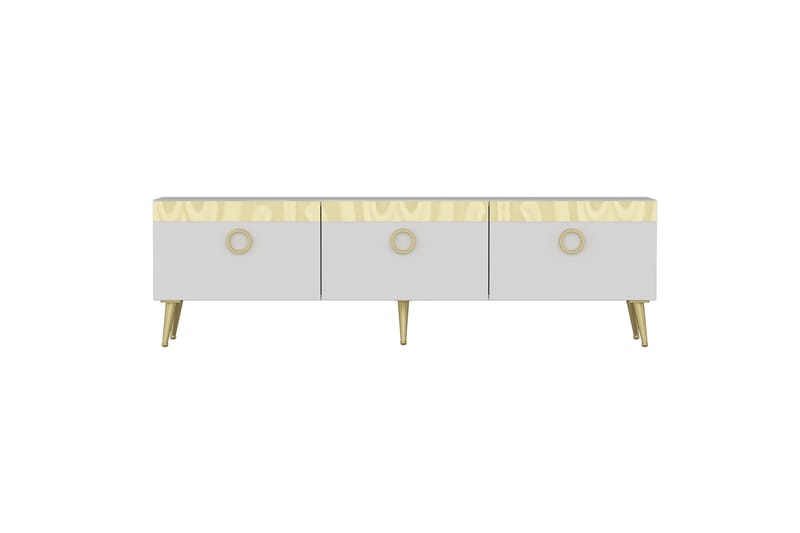 Safar Tv-bänk 150 cm - Vit - Products - Möbler - TV- & Mediamöbler - TV bänk & mediabänk