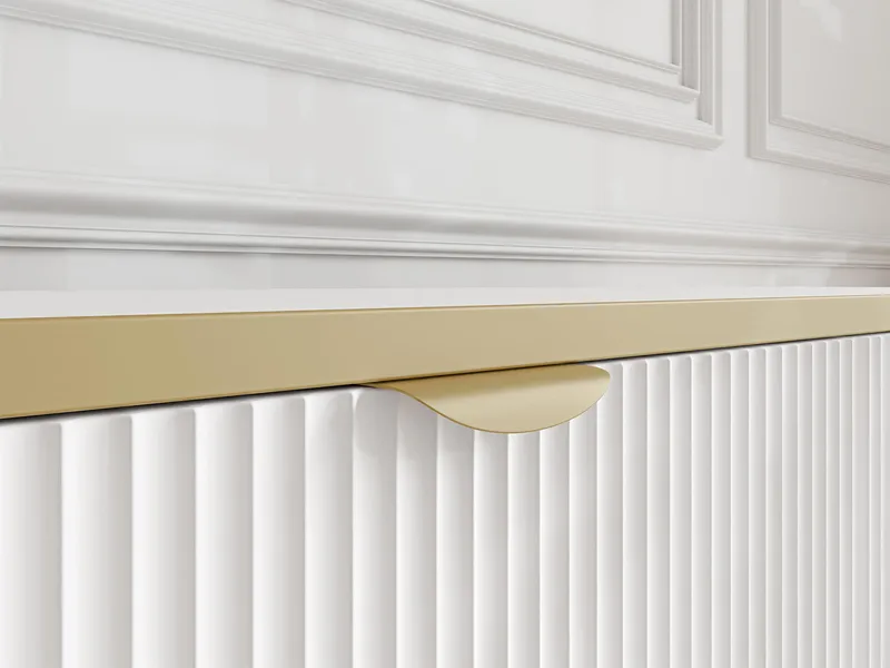 Salmor Tv-bänk 181 cm - Vit - Products - Möbler - TV- & Mediamöbler - TV bänk & mediabänk