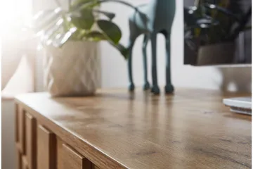 Seddik Tv-bänk 51x160 cm Rektangulär - Brun - Products - Möbler - TV- & Mediamöbler - TV bänk & mediabänk