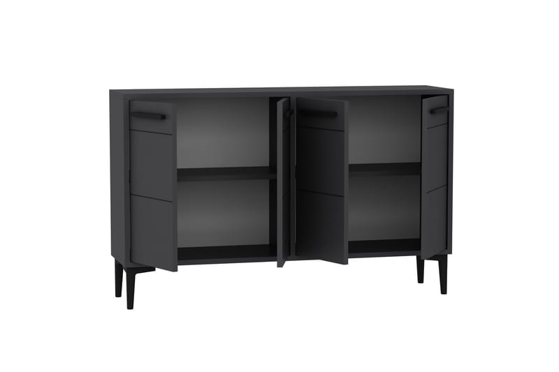 Stria Tv-bänk 120 cm - Antracit - Products - Möbler - TV- & Mediamöbler - TV bänk & mediabänk