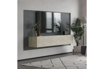 Taybah Tv-bänk 180 cm - Travertine - Products - Möbler - TV- & Mediamöbler - TV bänk & mediabänk