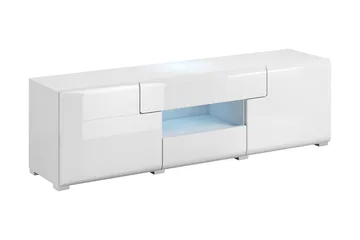 Toreno Tv-bänk 159 cm - Vit - Products - Möbler - TV- & Mediamöbler - TV bänk & mediabänk