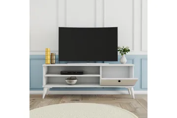 Tv-bänk & mediabänk Reyne Tv-bänk 120 cm Vit - Products - Möbler - TV- & Mediamöbler - TV bänk & mediabänk