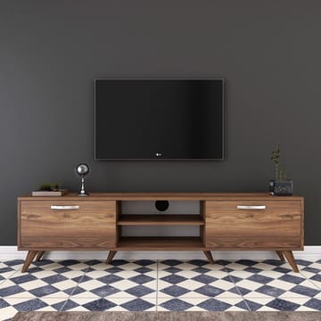 TV-bänk Anon 180 cm - Mörk valnöt - Products - Möbler - TV- & Mediamöbler - TV bänk & mediabänk