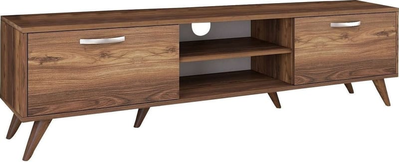 TV-bänk Anon 180 cm - Mörk valnöt - Products - Möbler - TV- & Mediamöbler - TV bänk & mediabänk