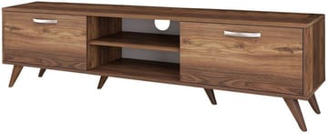 TV-bänk Anon 180 cm - Mörk valnöt - Products - Möbler - TV- & Mediamöbler - TV bänk & mediabänk