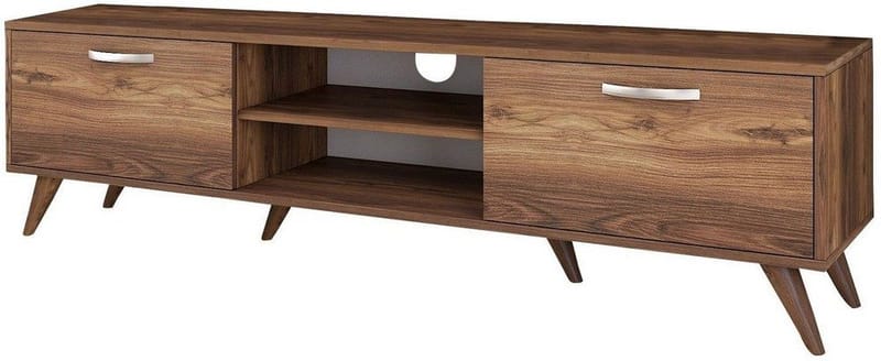 TV-bänk Anon 180 cm - Mörk valnöt - Products - Möbler - TV- & Mediamöbler - TV bänk & mediabänk