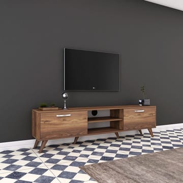 TV-bänk Anon 180 cm - Mörk valnöt - Products - Möbler - TV- & Mediamöbler - TV bänk & mediabänk