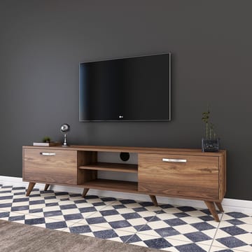 TV-bänk Anon 180 cm - Mörk valnöt - Products - Möbler - TV- & Mediamöbler - TV bänk & mediabänk