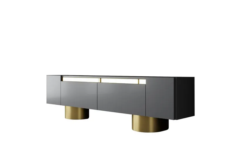 TV-bänk Antracit / Rany - Antracit / Rany - Products - Möbler - TV- & Mediamöbler - TV bänk & mediabänk