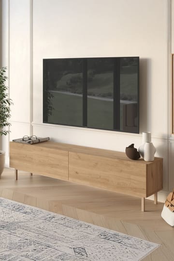Canto TV-bänk 180x43,3x31,6 cm - Ek - Products - Möbler - TV- & Mediamöbler - TV bänk & mediabänk