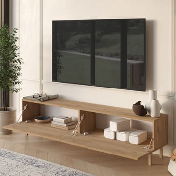 Canto TV-bänk 180x43,3x31,6 cm - Ek - Products - Möbler - TV- & Mediamöbler - TV bänk & mediabänk