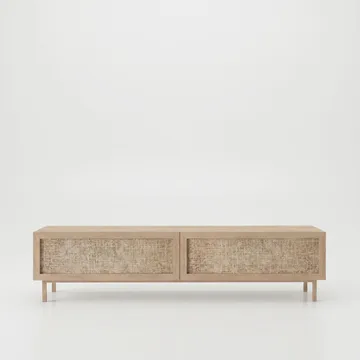 Canto TV-bänk 180x43,3x31,6 cm - Ek - Products - Möbler - TV- & Mediamöbler - TV bänk & mediabänk