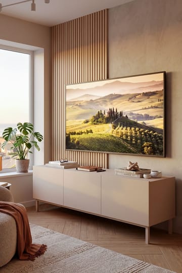 Dorel TV-bänk 150x47,3x36,8 cm - Sand - Products - Möbler - TV- & Mediamöbler - TV bänk & mediabänk