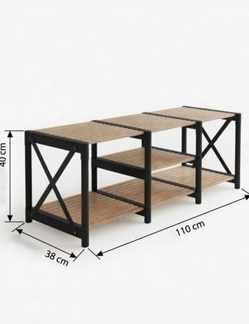 Elvar Tv-Bänk - Products - Möbler - TV- & Mediamöbler - TV bänk & mediabänk