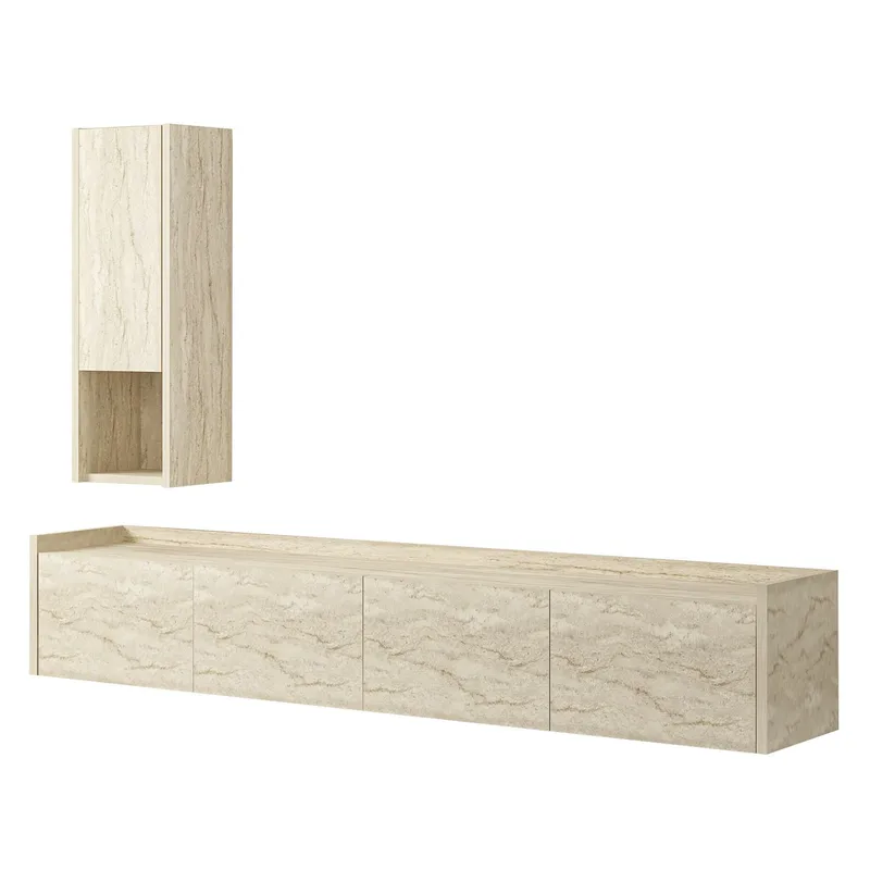 Semoure Tv-Bänk 160 cm - Products - Möbler - TV- & Mediamöbler - TV bänk & mediabänk