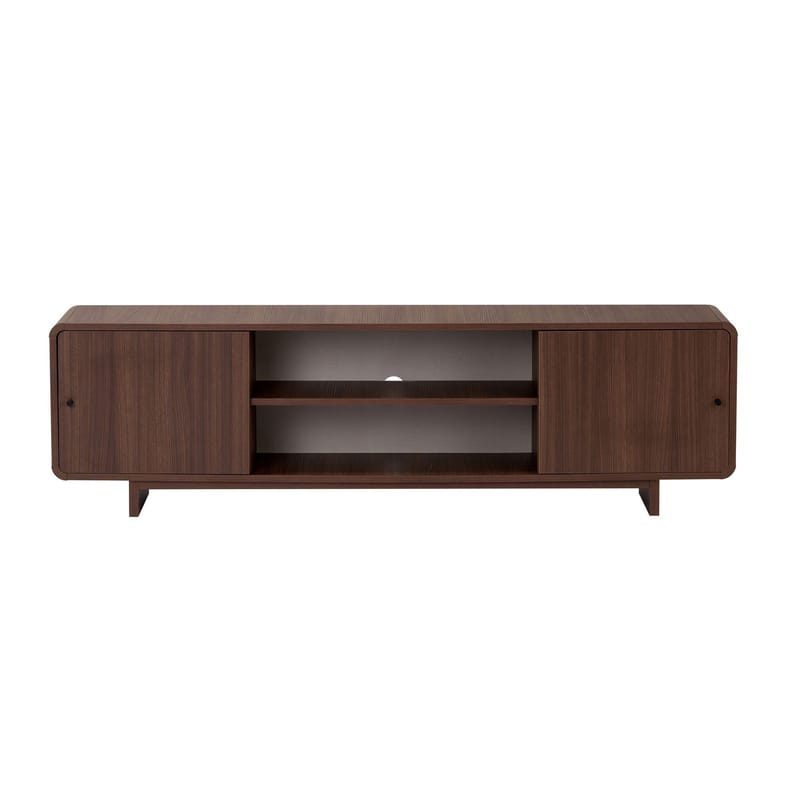 Zavio TV-bänk 180x52x34 cm - Valnöt - Products - Möbler - TV- & Mediamöbler - TV bänk & mediabänk