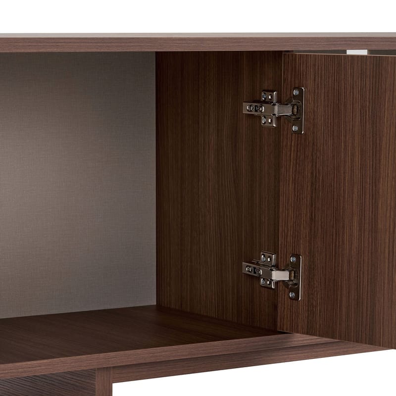 Zavio TV-bänk 180x52x34 cm - Valnöt - Products - Möbler - TV- & Mediamöbler - TV bänk & mediabänk