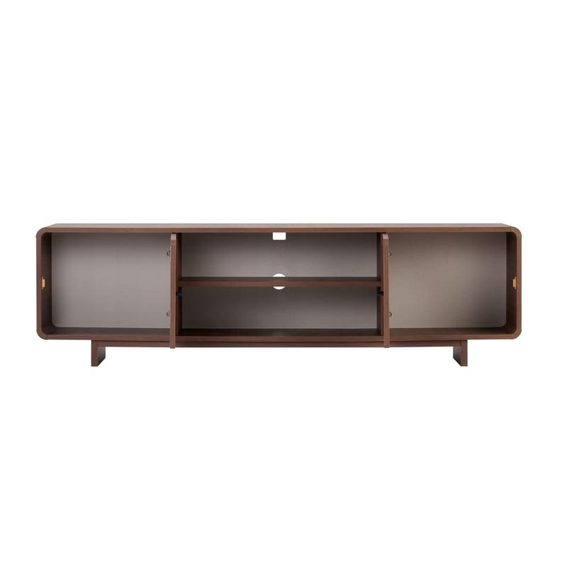 Zavio TV-bänk 180x52x34 cm - Valnöt - Products - Möbler - TV- & Mediamöbler - TV bänk & mediabänk
