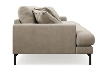 Menard Premium 5-sits Djup Soffa i Tyg - Brun - Products - Möbler - Soffa