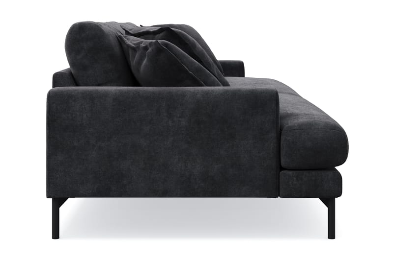 Menard Premium 5-sits Djup Soffa i Chenille - Svartt - Products - Möbler - Soffa