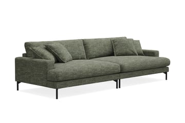 Menard Premium 5-sits Djup Soffa i Chenille - Grön - Products - Möbler - Soffa