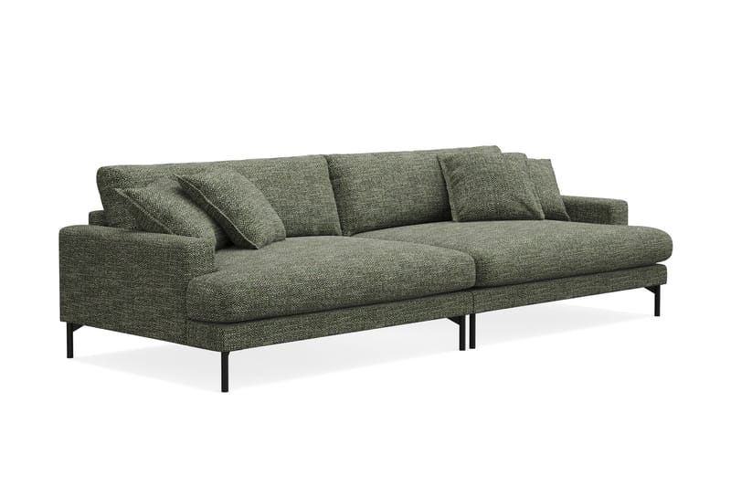 Menard Premium 5-sits Djup Soffa i Chenille - Grön - Products - Möbler - Soffa