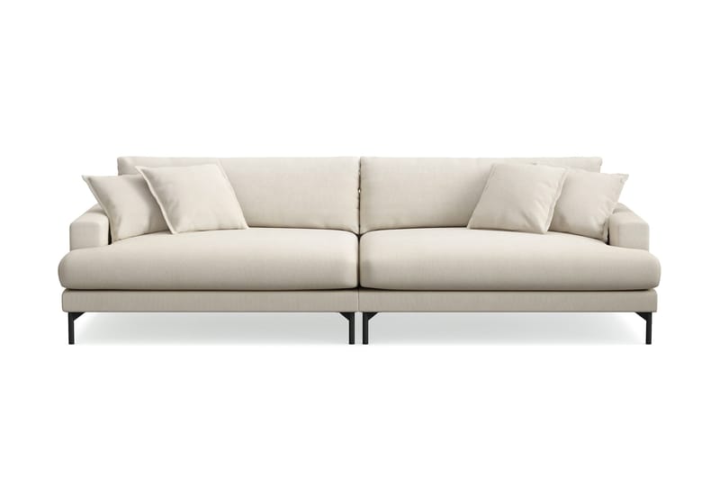 Menard Premium 5-sits Djup Soffa i Tyg - Beige - Products - Möbler - Soffa