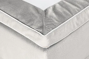 Alessia Komplett Sängpaket med Förvaring LED-belysning 180x200 cm - Grå / Ljusgrå - Products - Möbler - Säng - Säng med förvaring