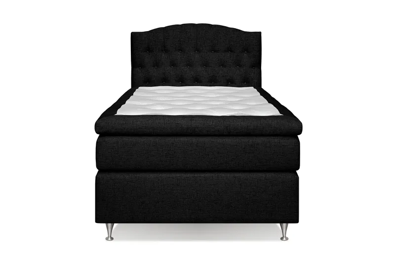 Belda Kontinentalsäng 120x200Medium - Svart - Products - Möbler - Säng - Enkelsäng