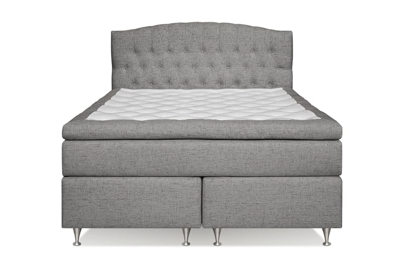Belda Kontinentalsäng 160x200Fast - Grå - Products - Möbler - Säng - Kontinentalsäng
