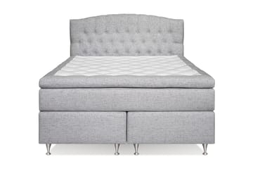 Belda Kontinentalsäng 160x200Fast - Ljusgrå - Products - Möbler - Säng - Kontinentalsäng