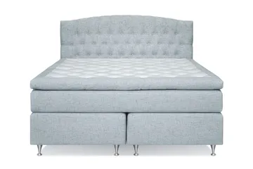 Belda Kontinentalsäng 180x200Fast - Ljusblå - Products - Möbler - Säng - Kontinentalsäng