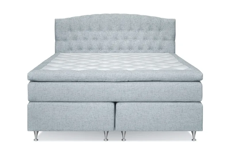 Belda Kontinentalsäng 180x200Fast - Ljusblå - Products - Möbler - Säng - Kontinentalsäng