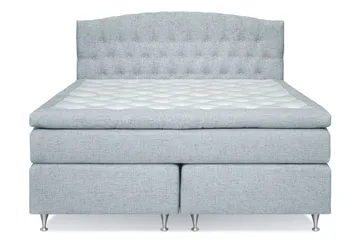 Belda Kontinentalsäng 180x200Fast/Medium - Ljusblå - Products - Möbler - Säng - Kontinentalsäng