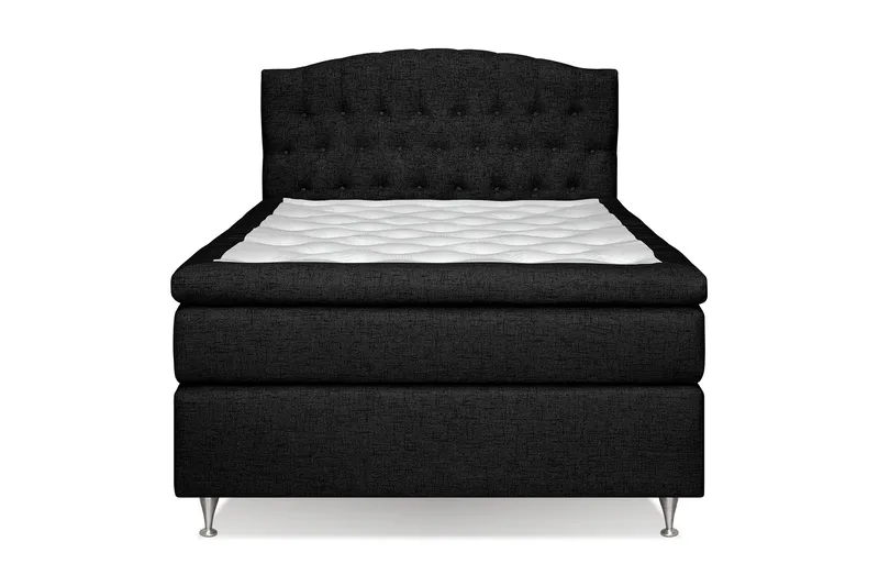 Belda Sängpaket 140x200 Medium - Svart - Products - Möbler - Säng - Kontinentalsäng